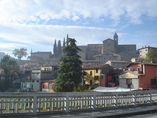 View of Cusercoli Castle